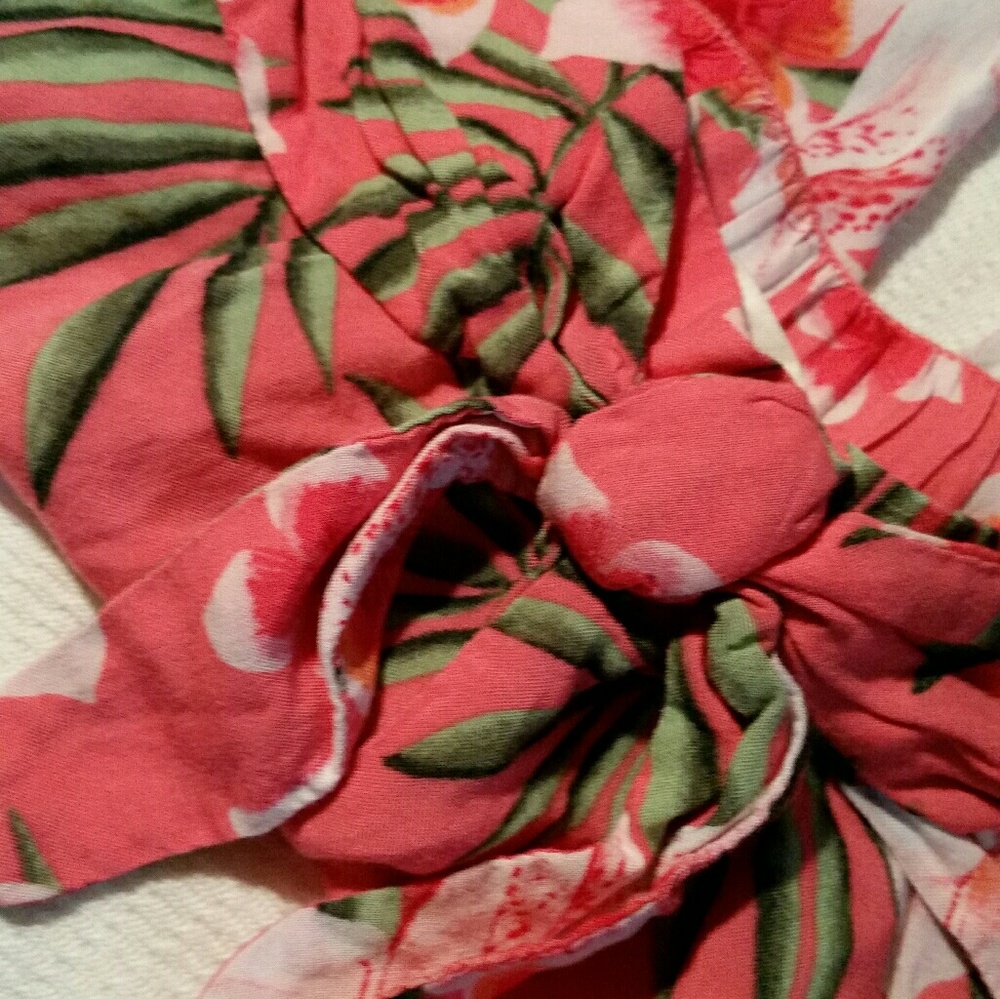 **SOLD** Floral Toddler Pants